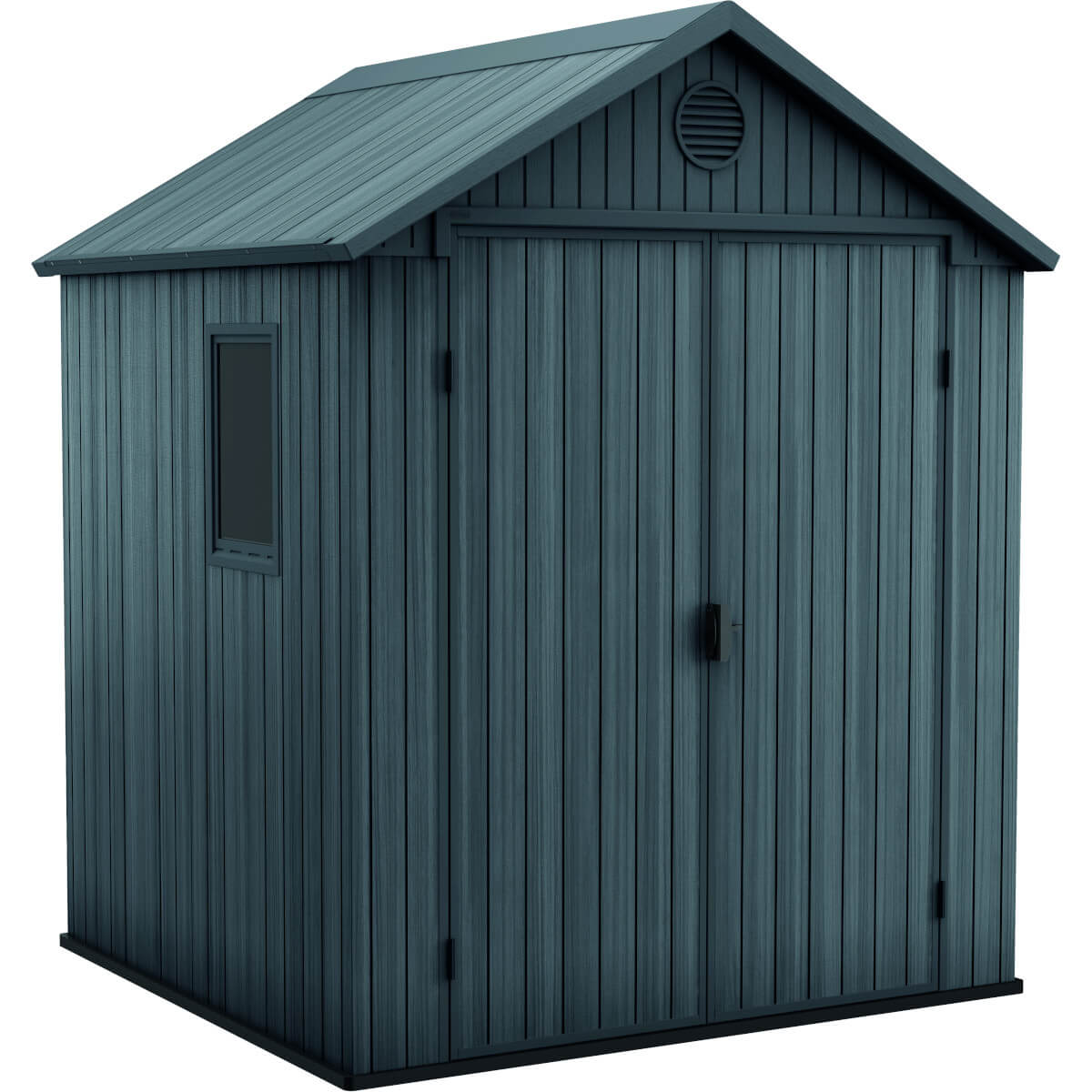 Пластиковый сарай Darwin 6x6 графит Пластиковый сарай Darwin 6x6 графит
